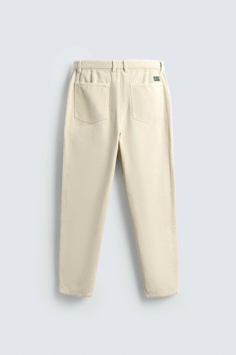 ВЕЛЬВЕТОВЫЕ БРЮКИ CARROT FIT