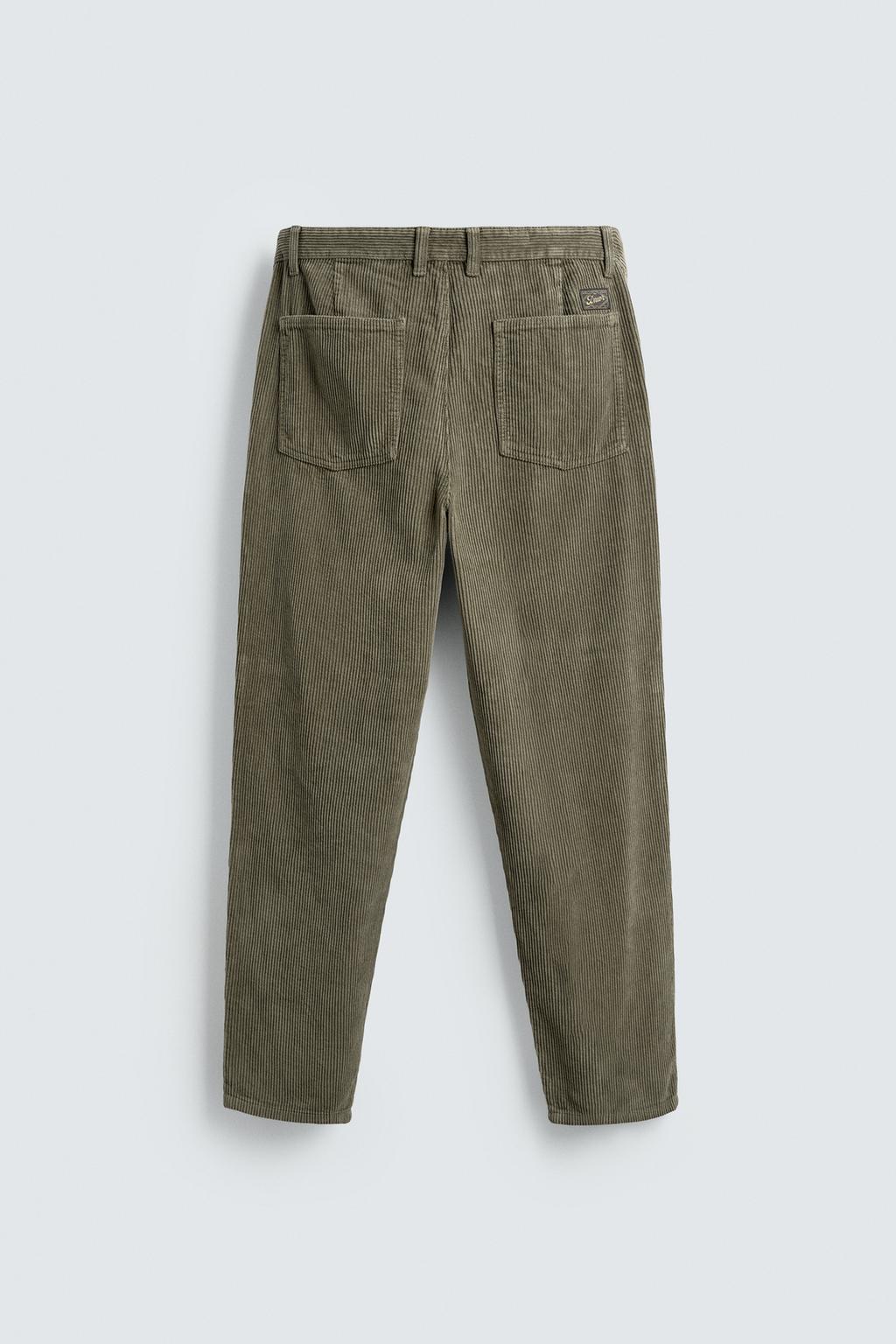 ВЕЛЬВЕТОВЫЕ БРЮКИ CARROT FIT