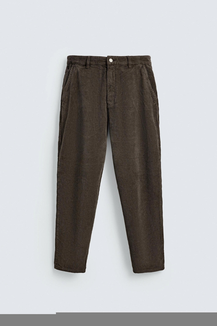 ВЕЛЬВЕТОВЫЕ БРЮКИ CARROT FIT