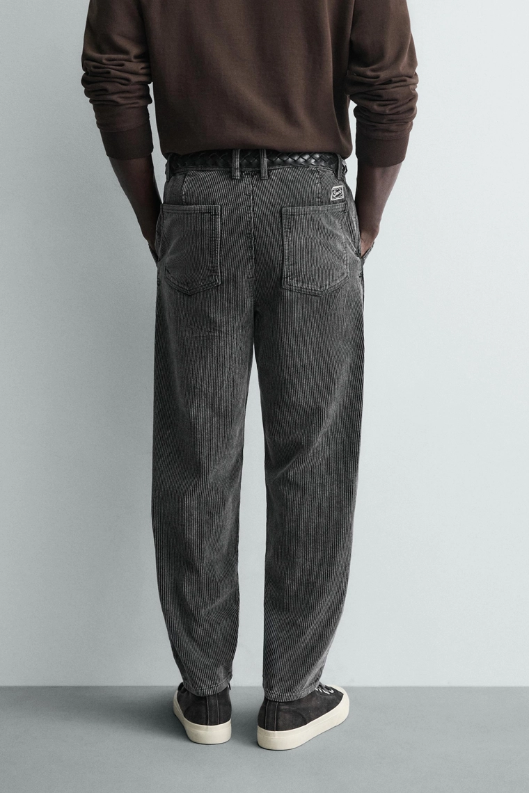 ВЕЛЬВЕТОВЫЕ БРЮКИ CARROT FIT