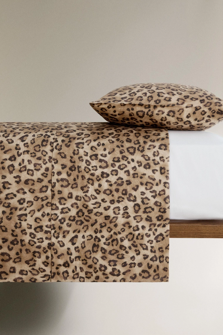 Леопардовое платье