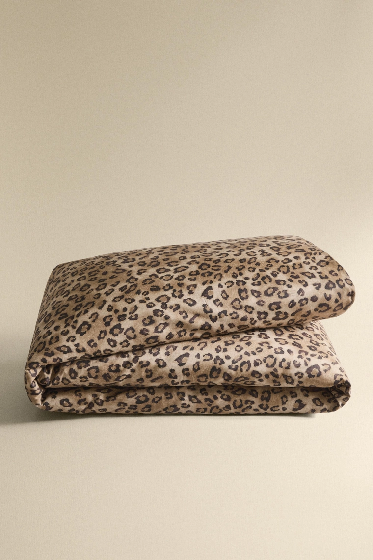 Леопардовое платье