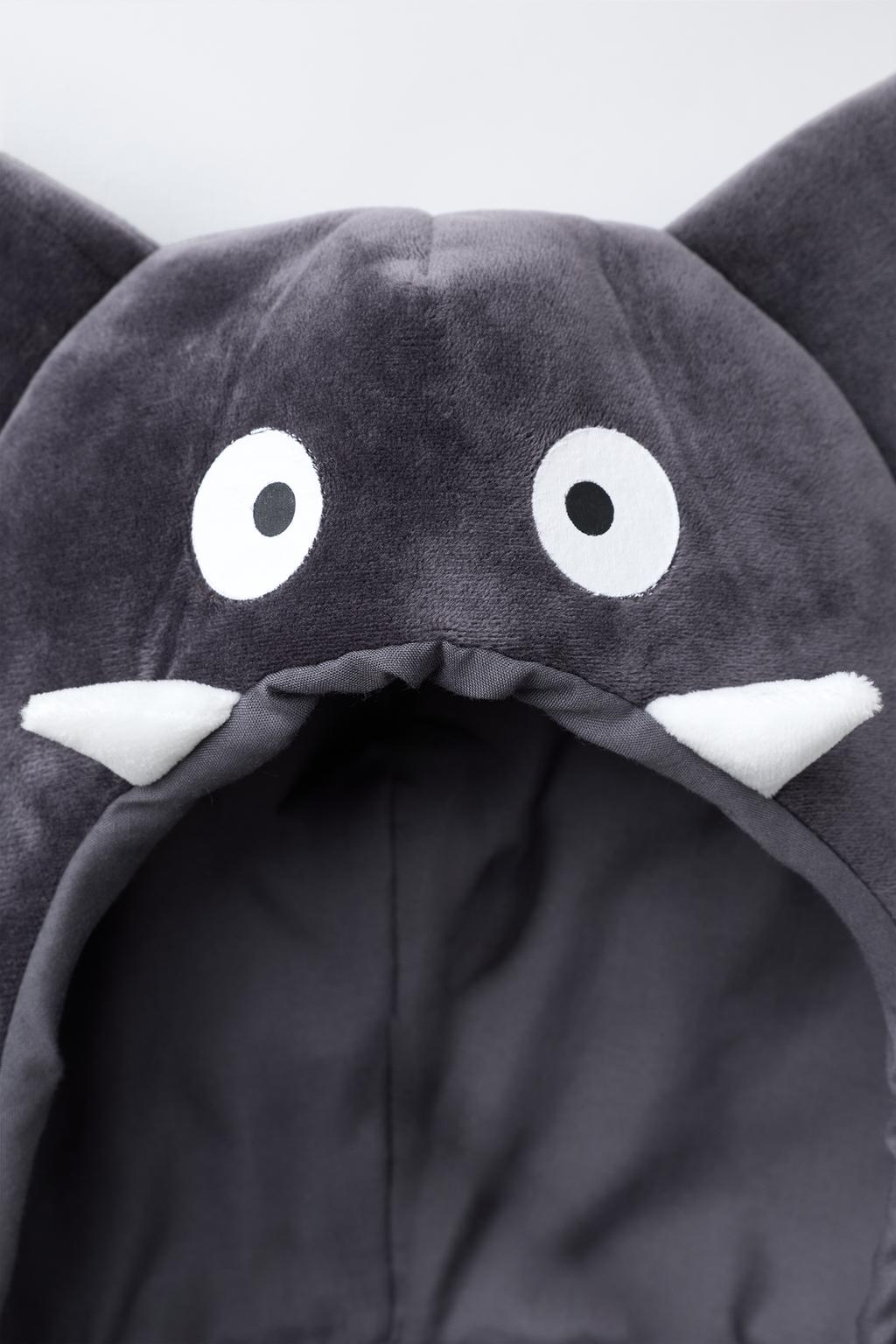 КОСТЮМ ЛЕТУЧЕЙ МЫШИ С КАПЮШОНОМ