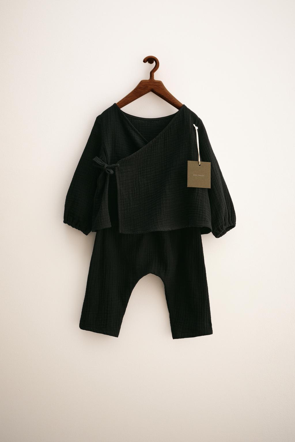 ZARA TIMELESS - ОДНОТОННЫЙ ТЕКСТУРНЫЙ КОМПЛЕКТ