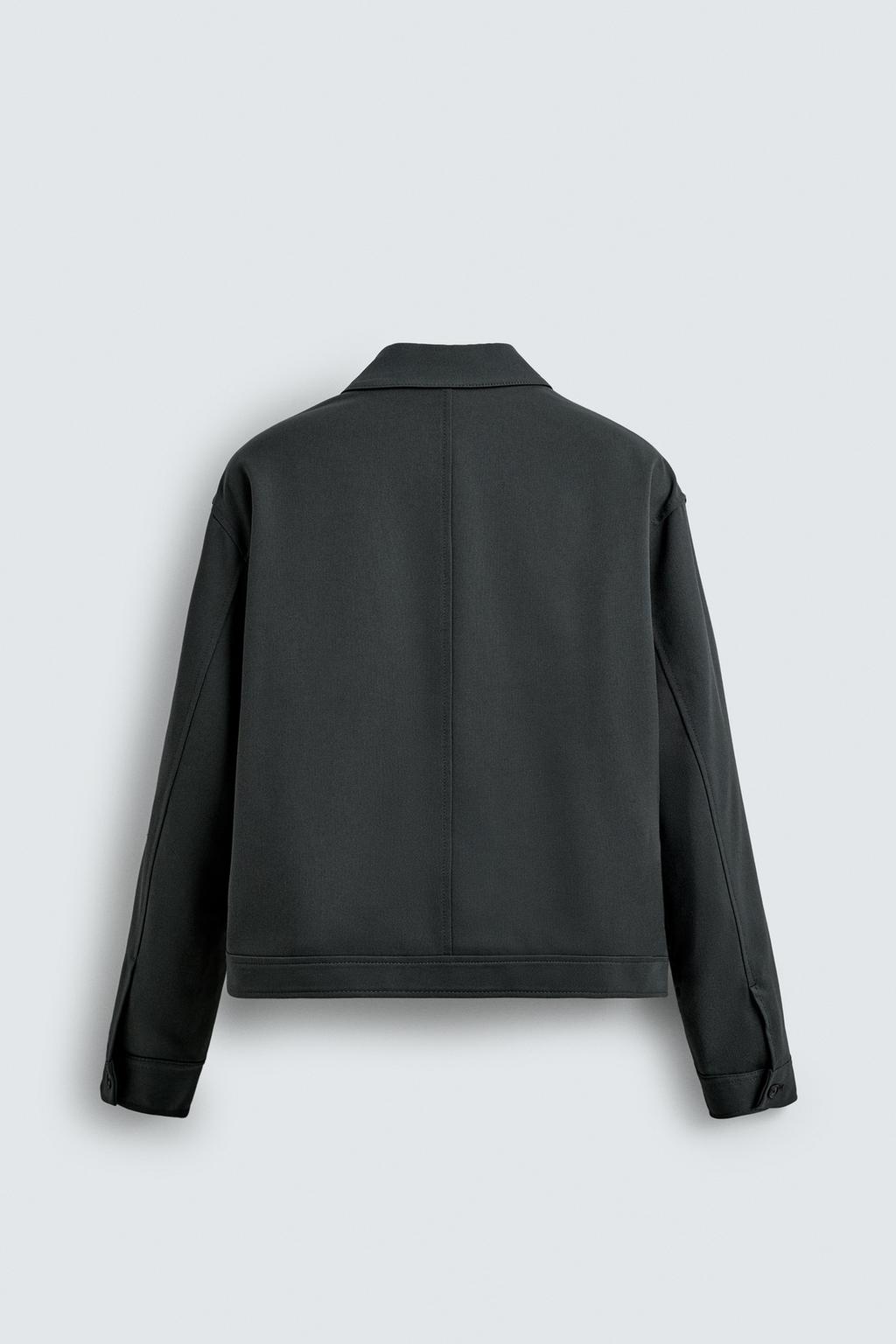 КУРТКА-РУБАШКА REGULAR FIT НА МОЛНИИ