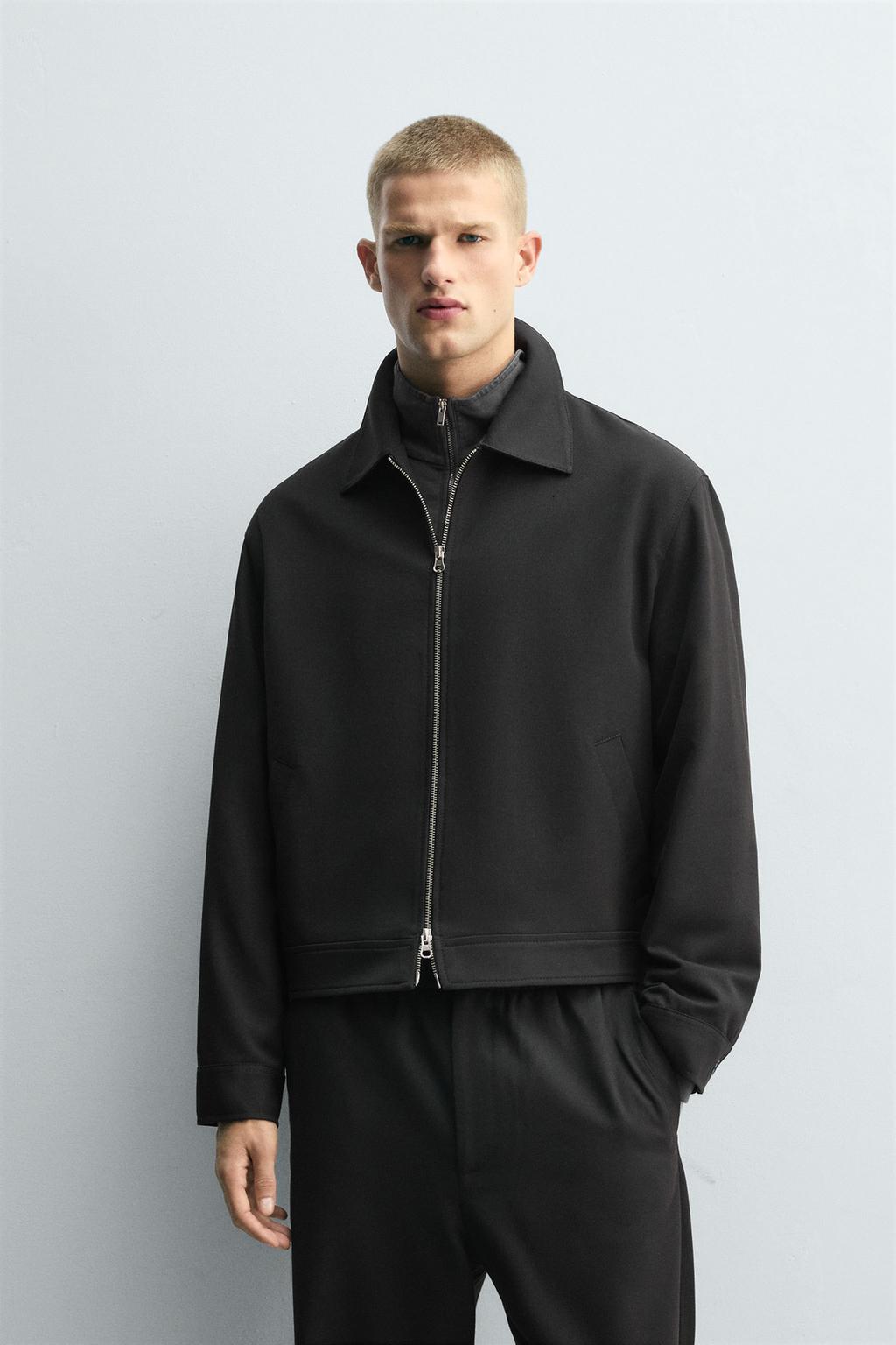 КУРТКА-РУБАШКА REGULAR FIT НА МОЛНИИ