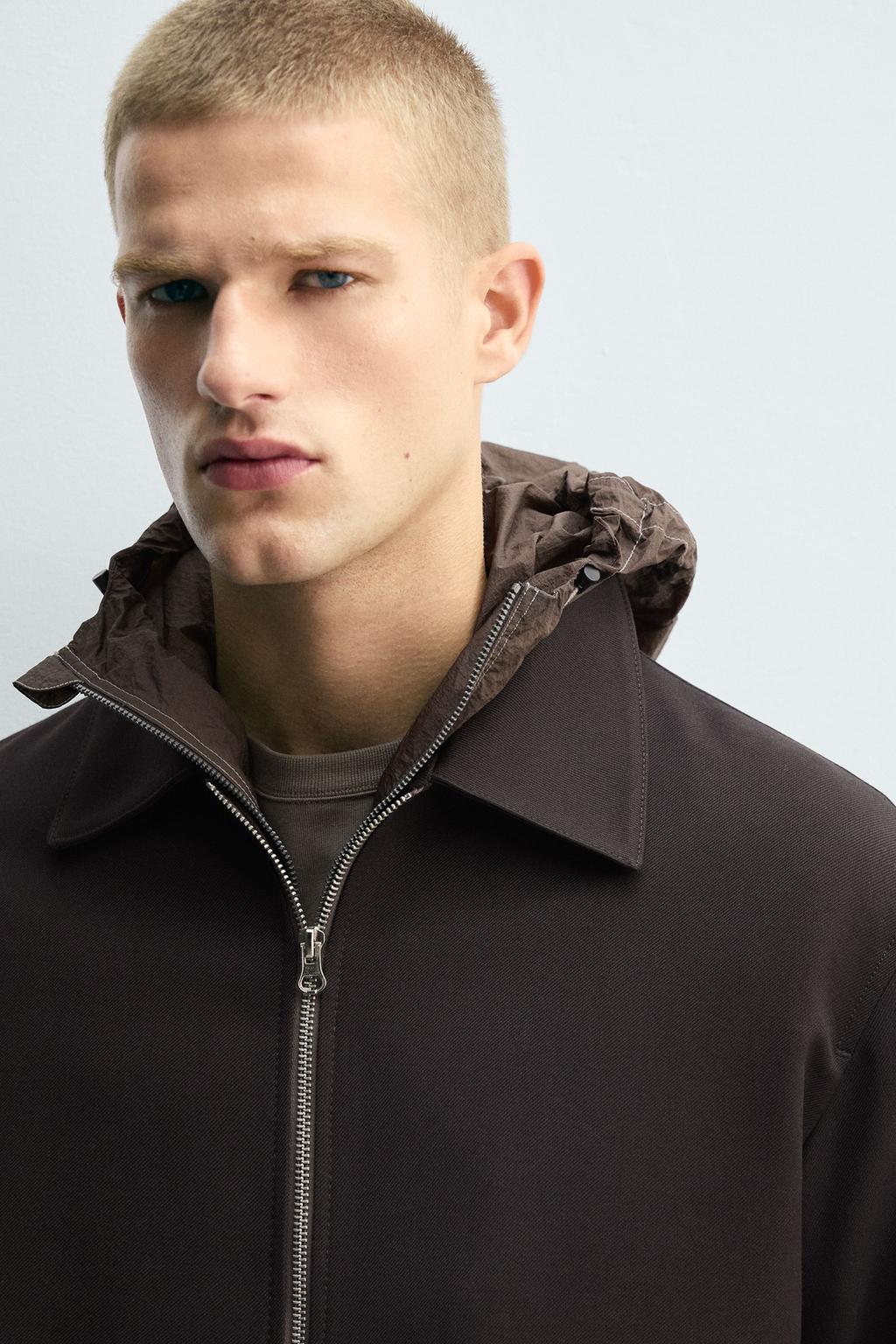 КУРТКА-РУБАШКА REGULAR FIT НА МОЛНИИ
