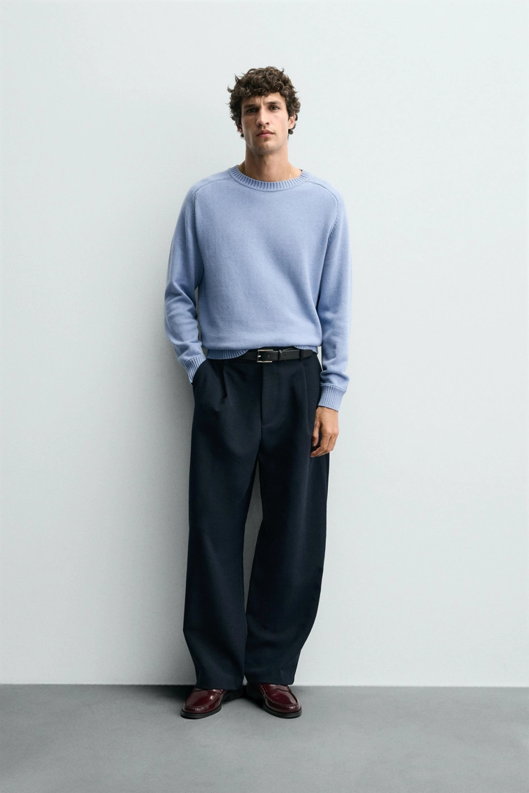 ДЖЕМПЕР ИЗ ХЛОПКА И КАШЕМИРА