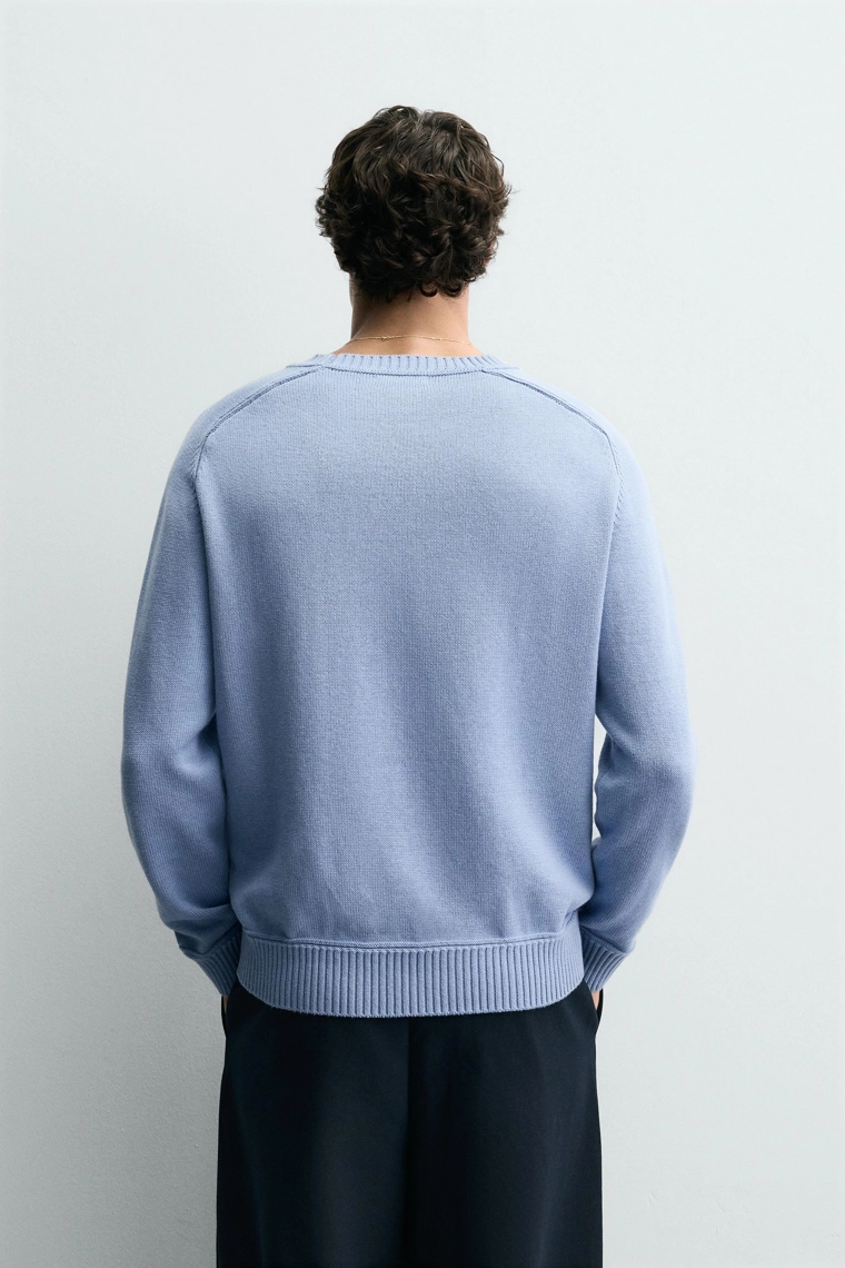 ДЖЕМПЕР ИЗ ХЛОПКА И КАШЕМИРА