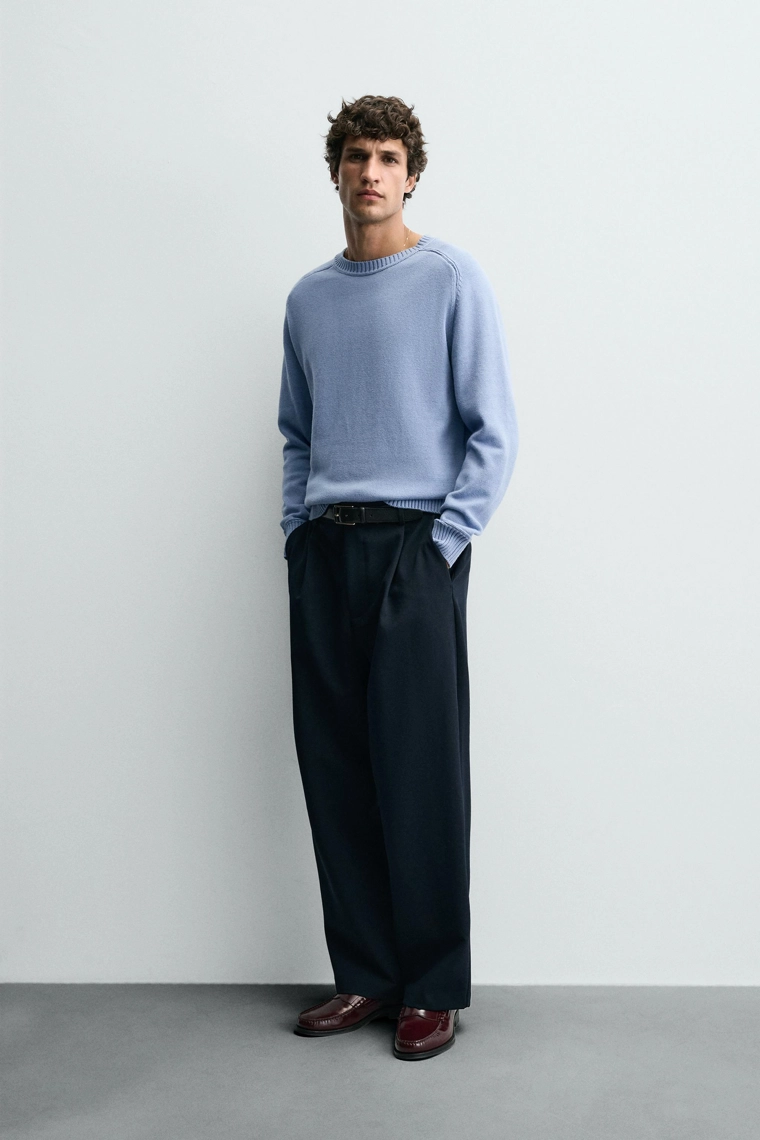 ДЖЕМПЕР ИЗ ХЛОПКА И КАШЕМИРА