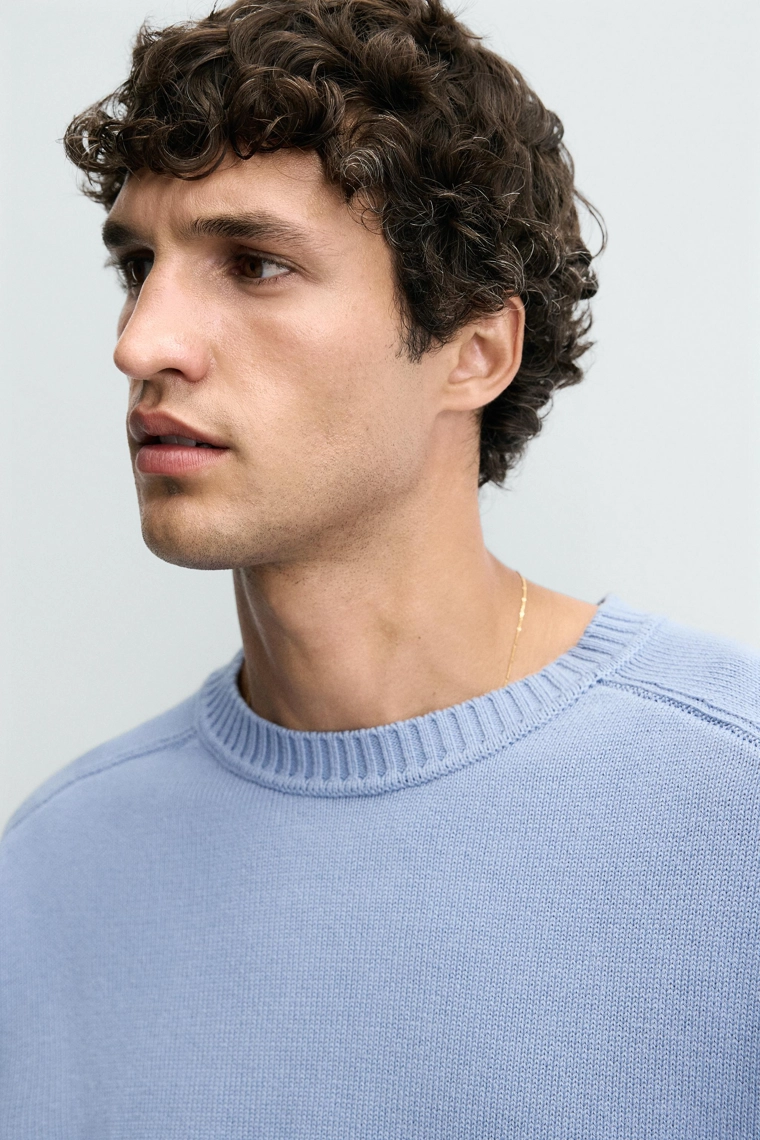 ДЖЕМПЕР ИЗ ХЛОПКА И КАШЕМИРА