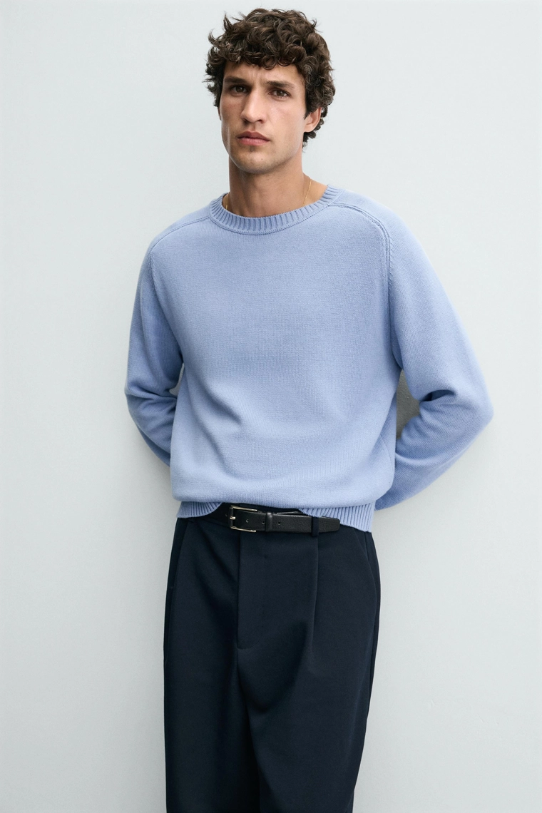 ДЖЕМПЕР ИЗ ХЛОПКА И КАШЕМИРА