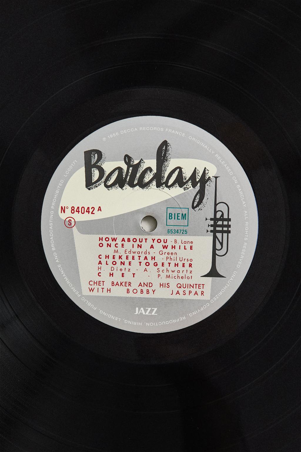 Винил chet baker and his quintet