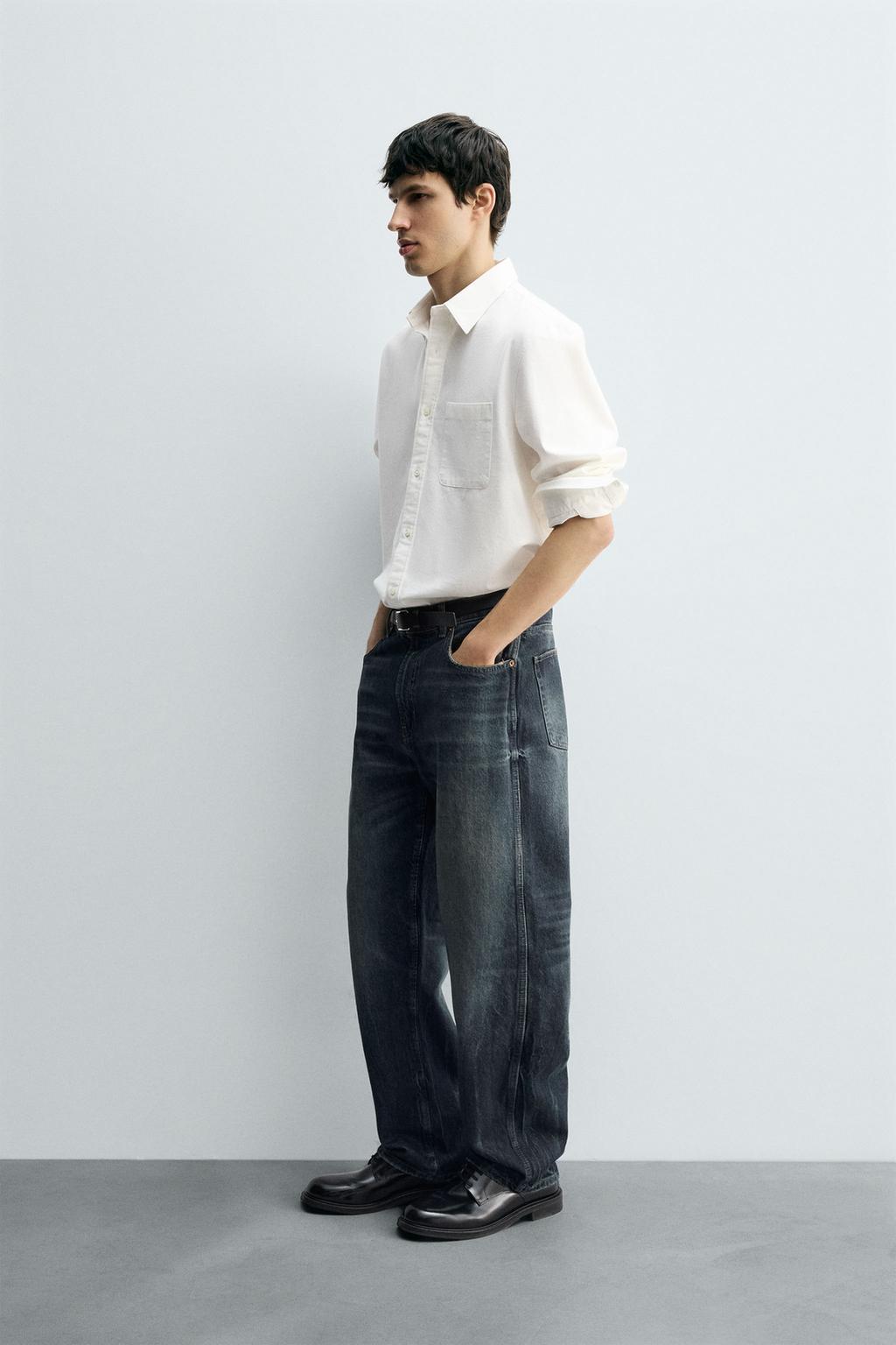 ДЖИНСЫ ПРЯМОГО КРОЯ RELAXED FIT