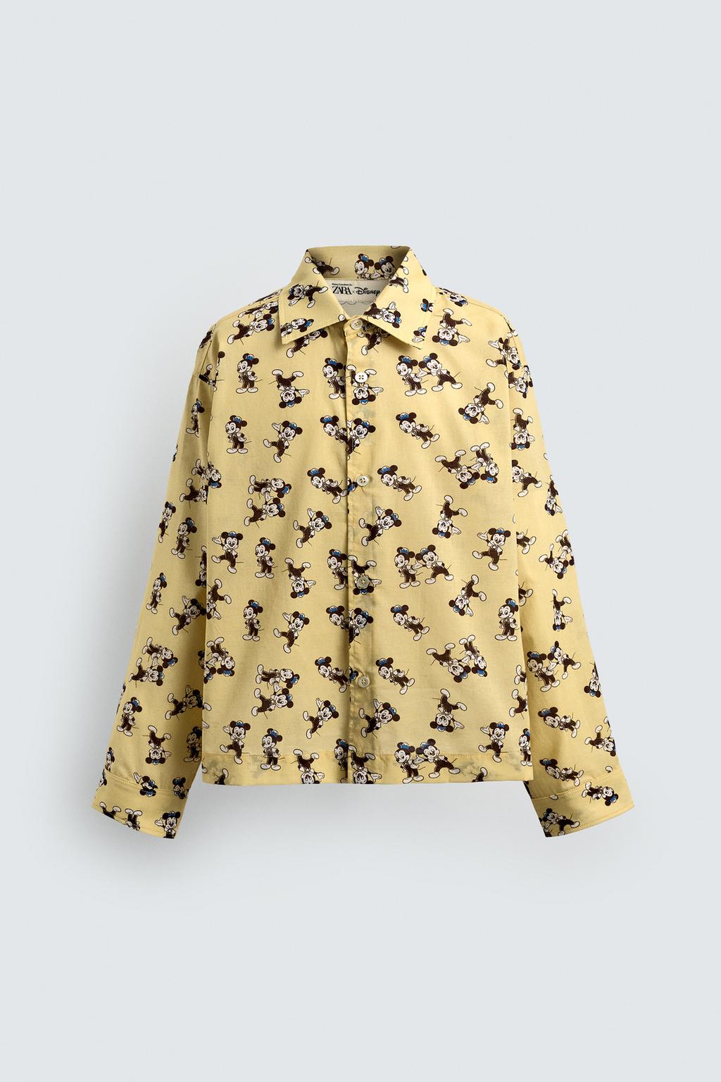 РУБАШКА MORTY + FERDY HARRY LAMBERT FOR ZARA X DISNEY