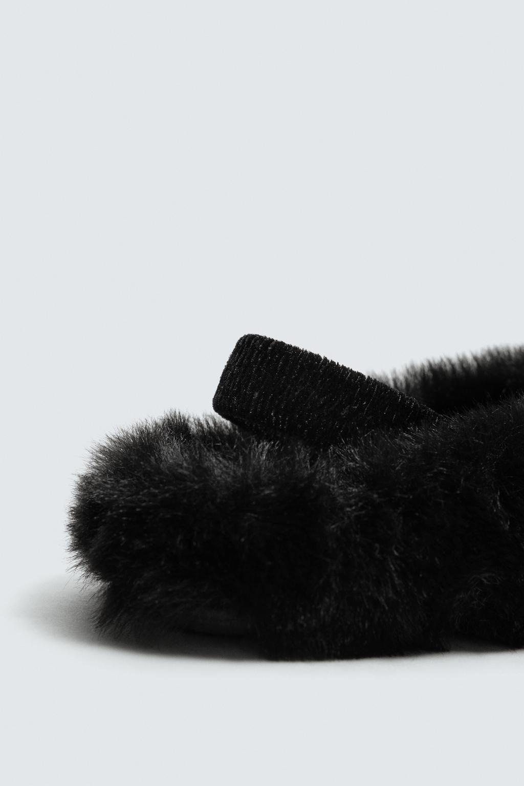 САБО С ОТДЕЛКОЙ ИЗ ИСКУССТВЕННОГО МЕХА HARRY LAMBERT FOR ZARA X DISNEY