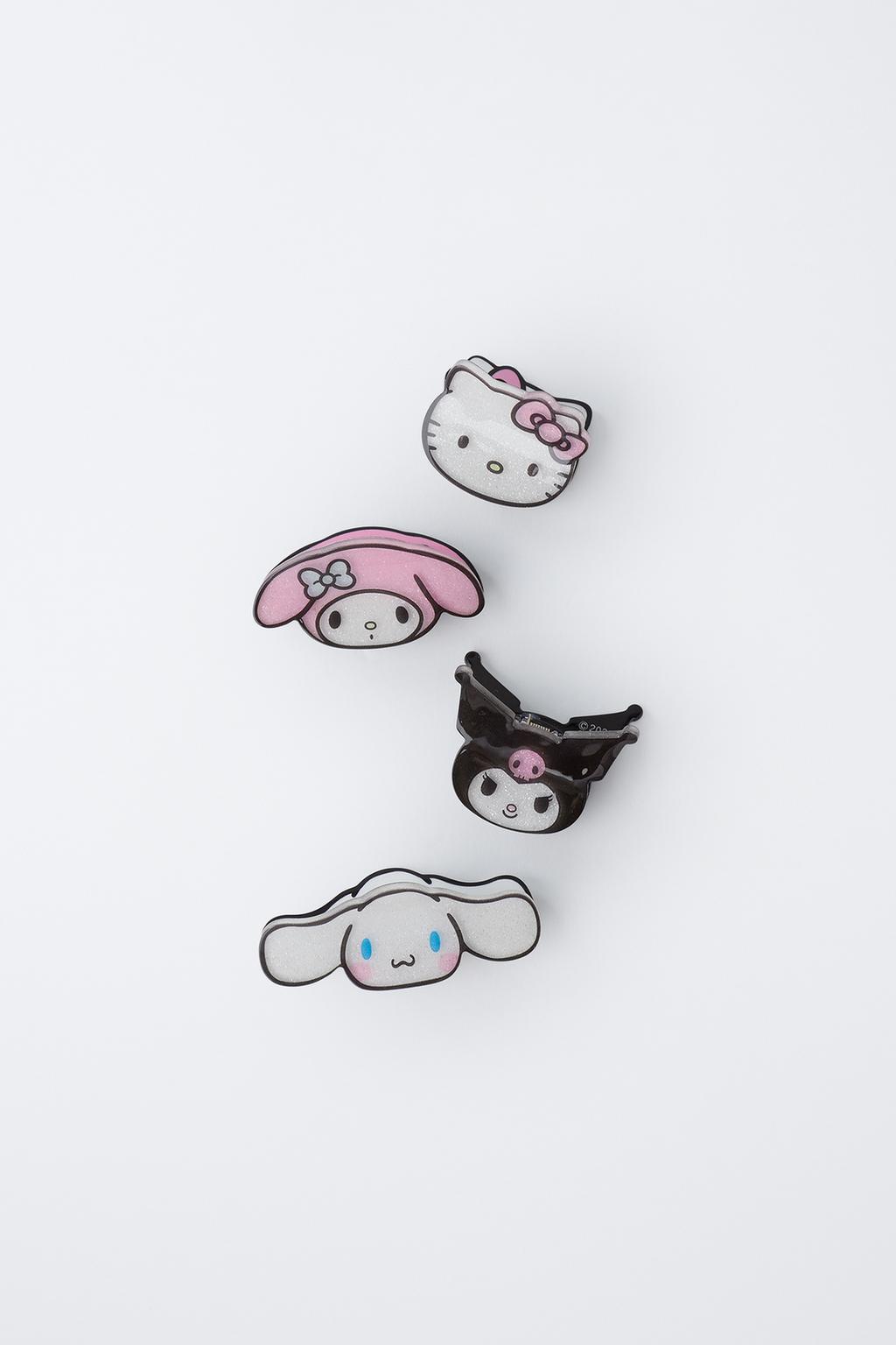 НАБОР ИЗ ЧЕТЫРЕХ ЗАКОЛОК ДЛЯ ВОЛОС HELLO KITTY AND FRIENDS © SANRIO