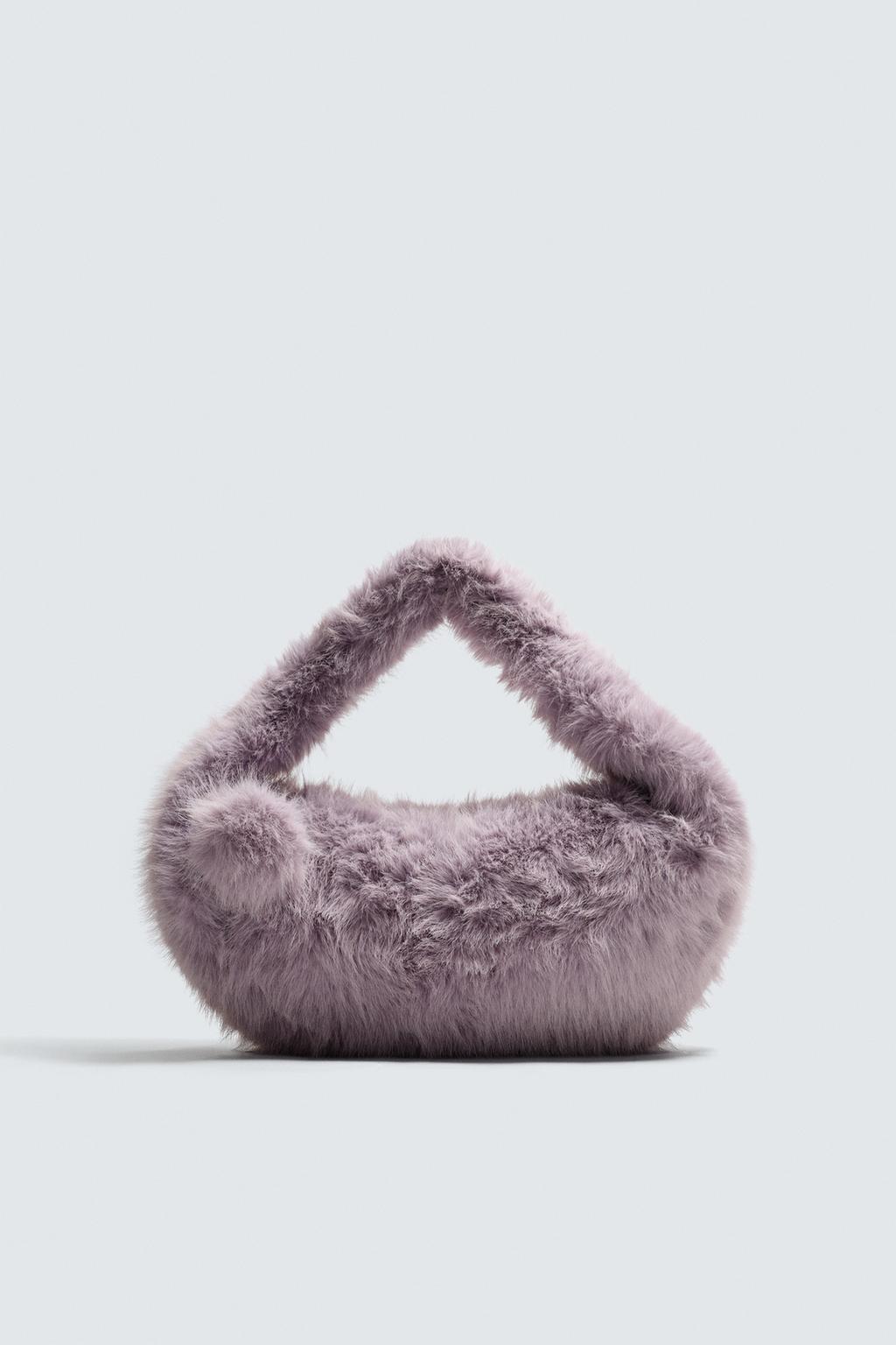 БОЛЬШАЯ СУМКА ИЗ ИСКУССТВЕННОГО МЕХА HARRY LAMBERT FOR ZARA X DISNEY