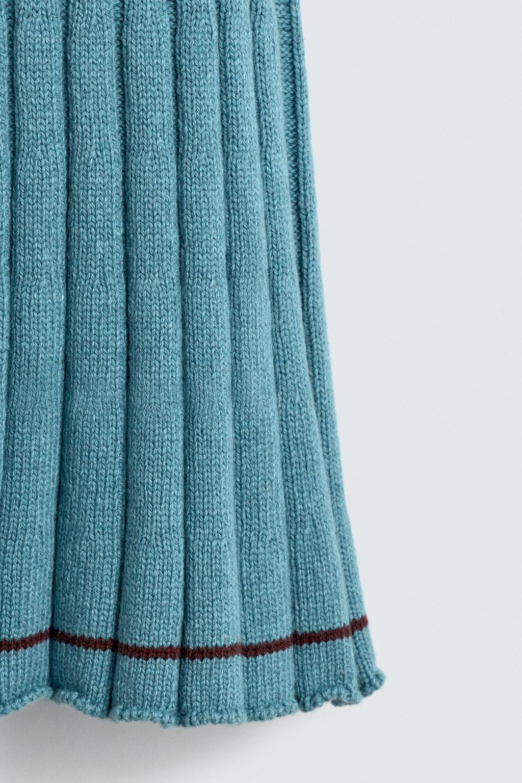 ТРИКОТАЖНАЯ ЮБКА В СКЛАДКУ HARRY LAMBERT FOR ZARA X DISNEY