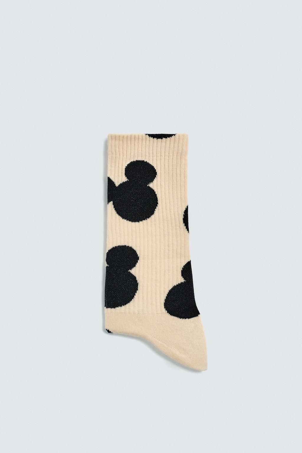 НОСКИ С СИЛУЭТОМ МИККИ МАУСА HARRY LAMBERT FOR ZARA X DISNEY