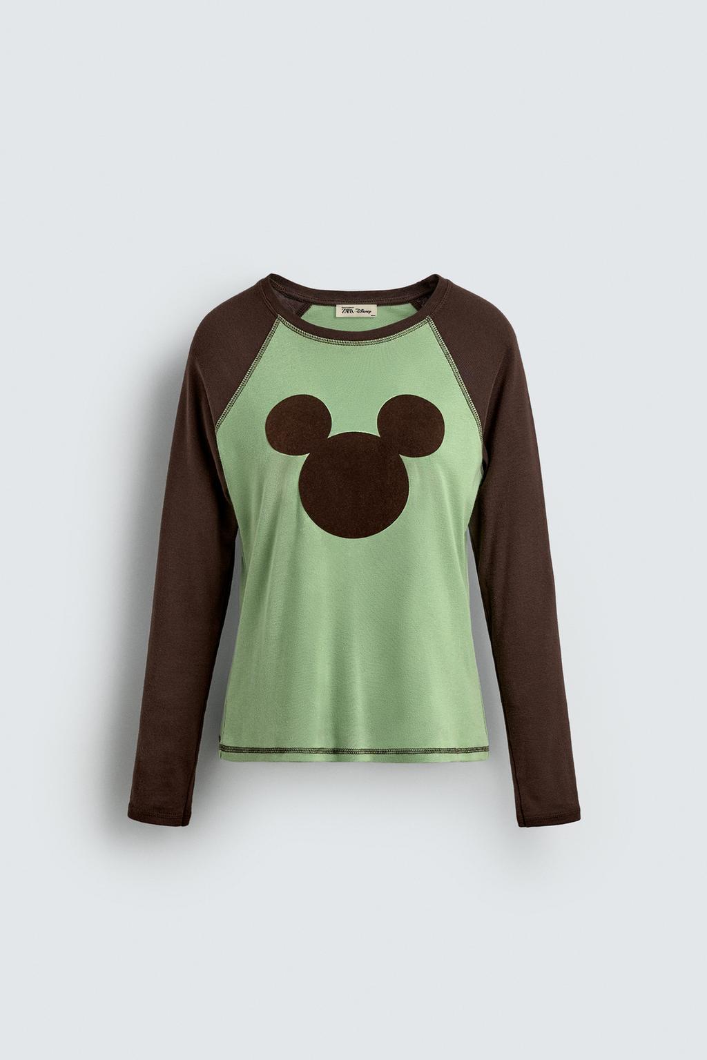ФУТБОЛКА С СИЛУЭТОМ МИККИ МАУСА HARRY LAMBERT FOR ZARA X DISNEY
