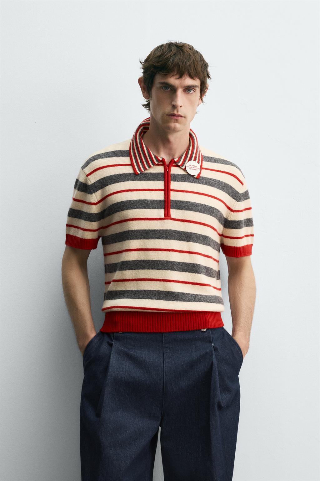 ПОЛО В ПОЛОСКУ HARRY LAMBERT FOR ZARA X DISNEY