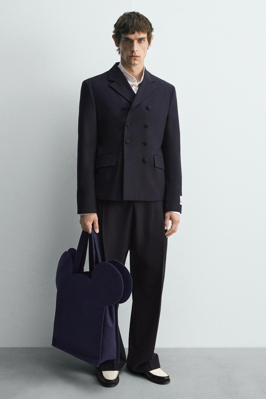 ТКАНЕВАЯ СУМКА-ШОПЕР HARRY LAMBERT FOR ZARA X DISNEY