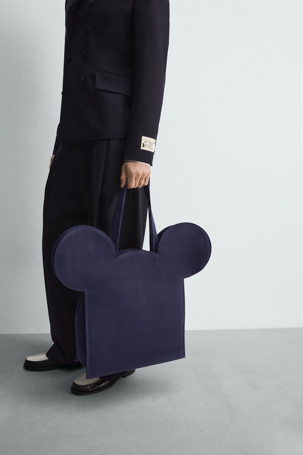 ТКАНЕВАЯ СУМКА-ШОПЕР HARRY LAMBERT FOR ZARA X DISNEY