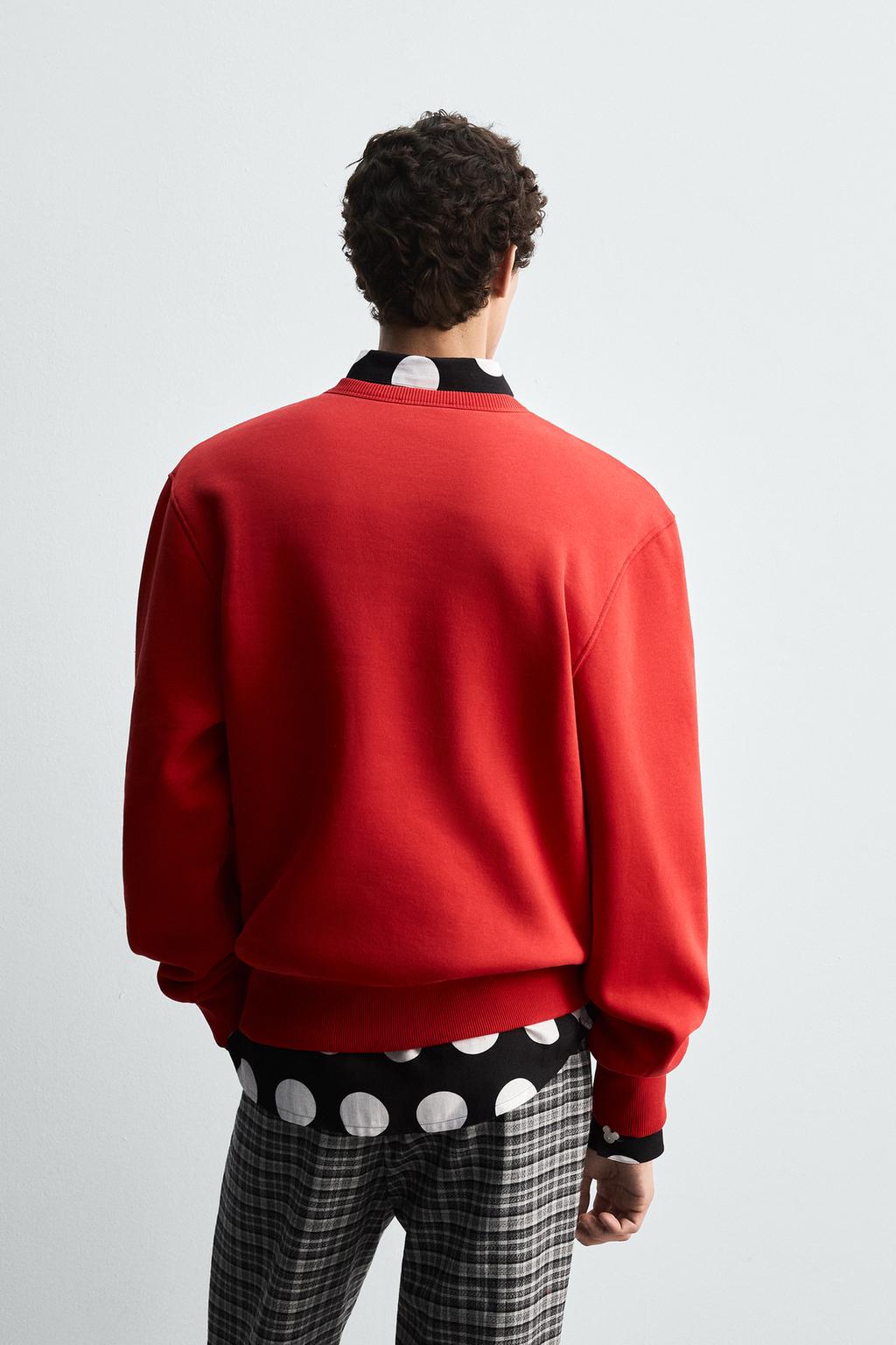 ТОЛСТОВКА MINNIE + MICKEY HARRY LAMBERT FOR ZARA X DISNEY
