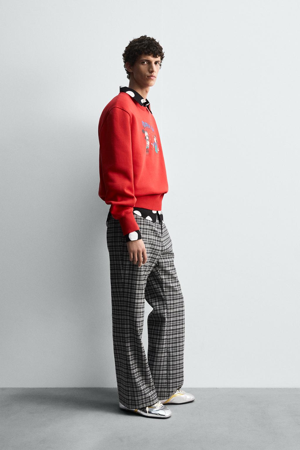 ТОЛСТОВКА MINNIE + MICKEY HARRY LAMBERT FOR ZARA X DISNEY