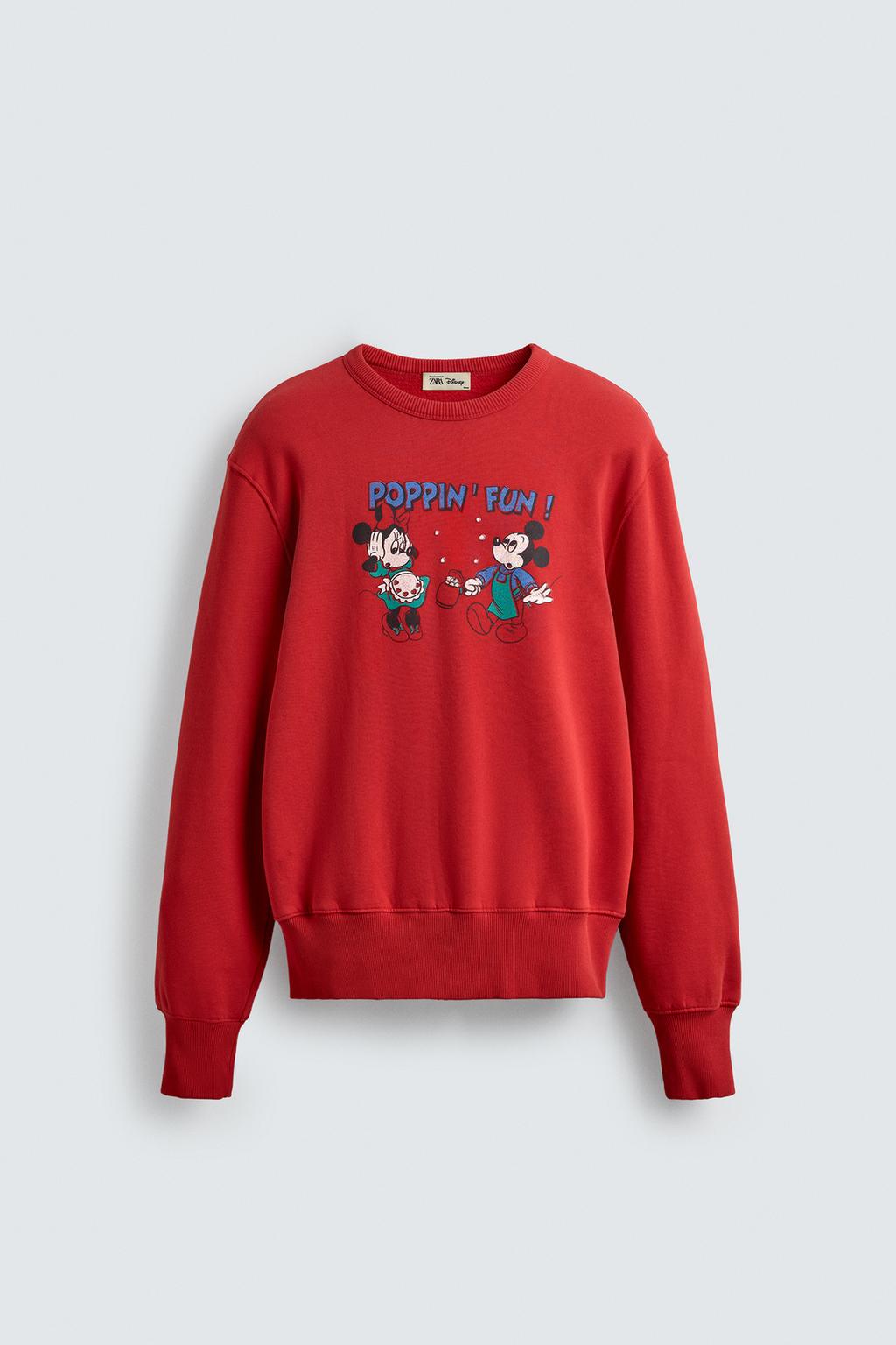 ТОЛСТОВКА MINNIE + MICKEY HARRY LAMBERT FOR ZARA X DISNEY