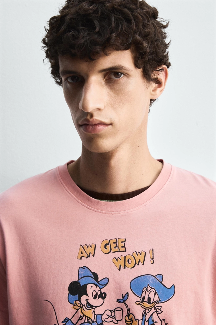 ФУТБОЛКА MICKEY + DONALD HARRY LAMBERT FOR ZARA X DISNEY