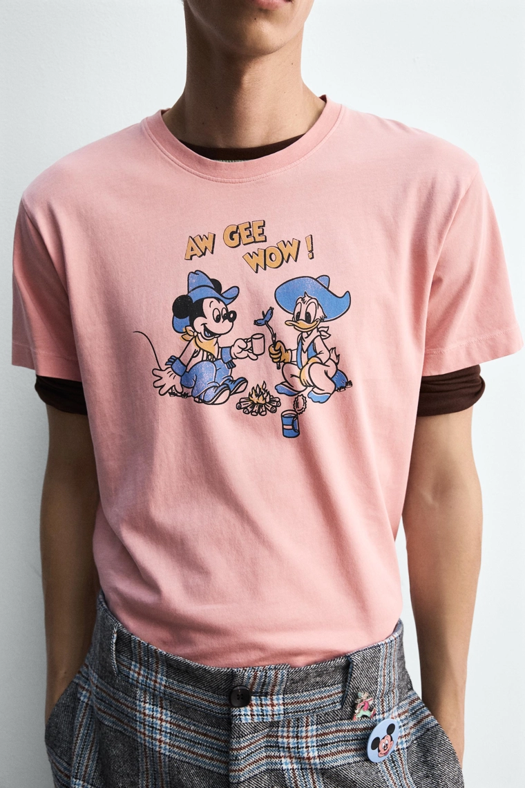 ФУТБОЛКА MICKEY + DONALD HARRY LAMBERT FOR ZARA X DISNEY