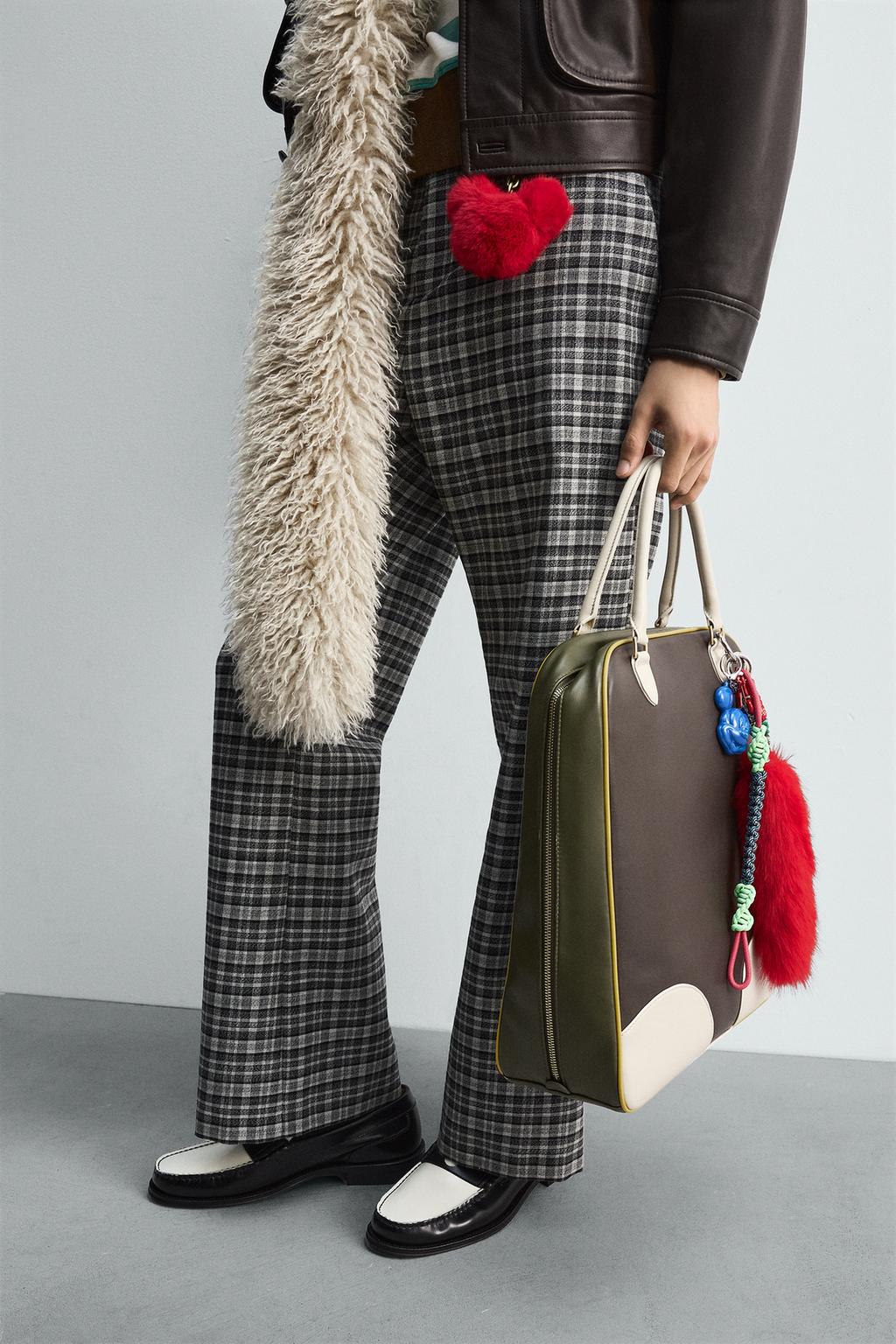 КОЖАНАЯ СУМКА-ШОПЕР HARRY LAMBERT FOR ZARA X DISNEY