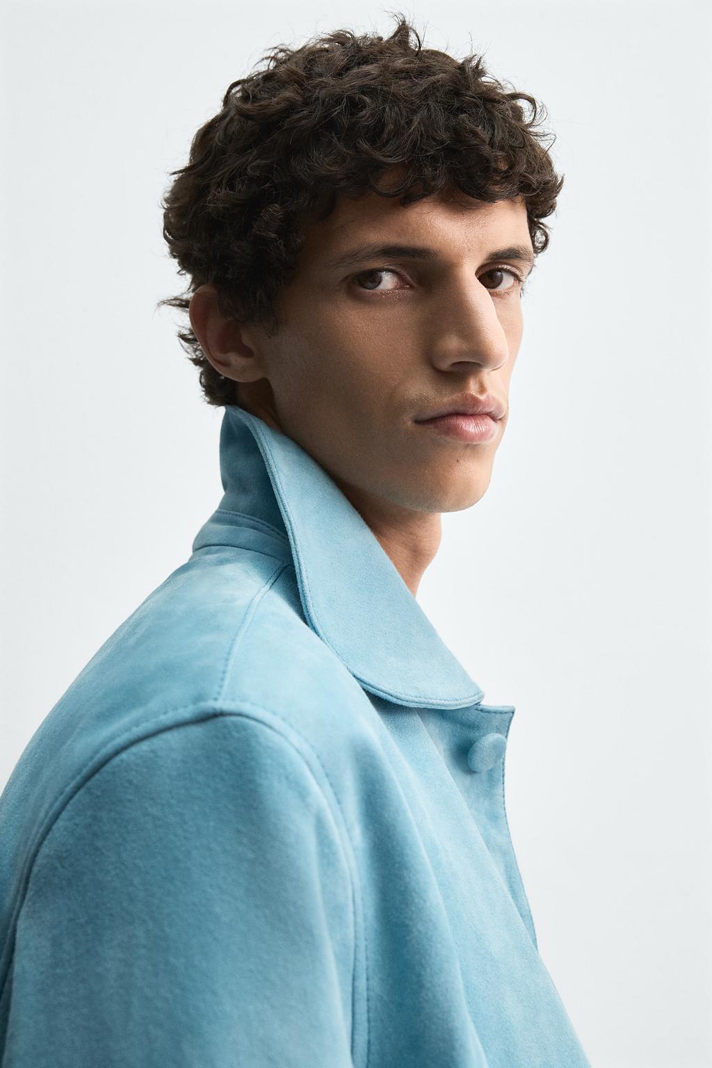 ЗАМШЕВАЯ КУРТКА HARRY LAMBERT FOR ZARA X DISNEY