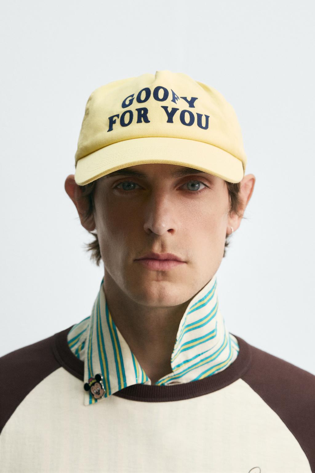 КЕПКА С ТЕКСТОМ HARRY LAMBERT FOR ZARA X DISNEY