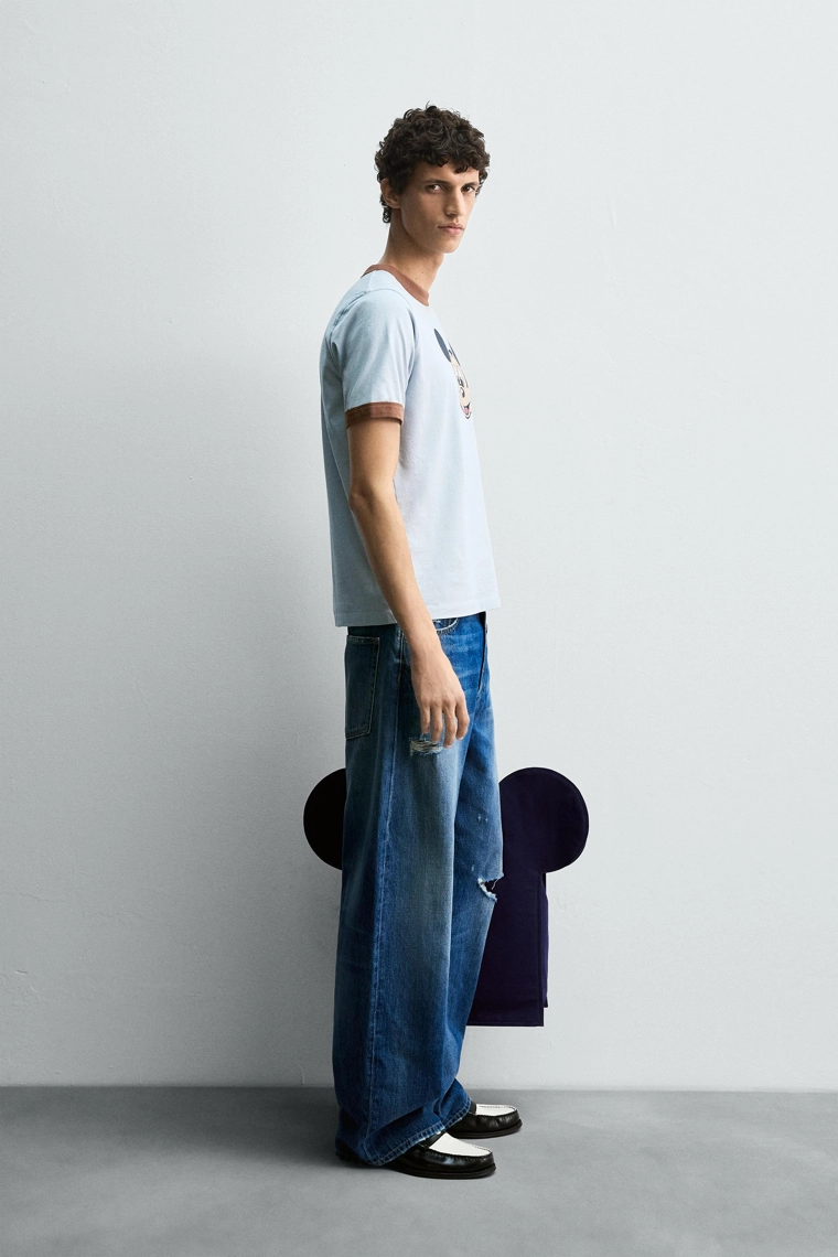 ФУТБОЛКА MICKEY MOUSE HARRY LAMBERT FOR ZARA X DISNEY