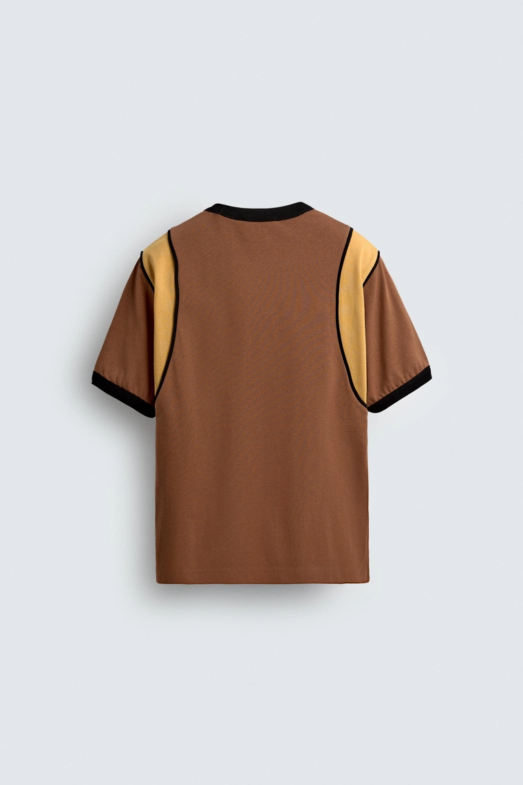 ФУТБОЛКА С КОНТРАСТНОЙ НАДПИСЬЮ HARRY LAMBERT FOR ZARA X DISNEY