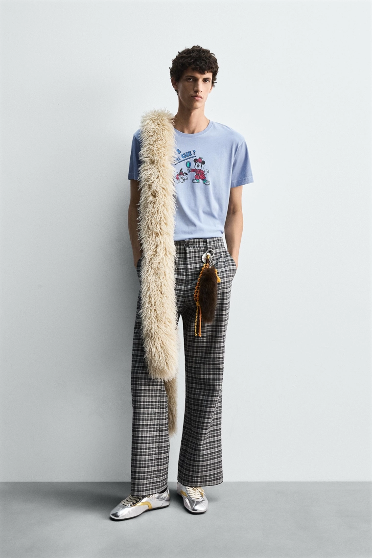 ФУТБОЛКА MICKEY + PLUTO HARRY LAMBERT FOR ZARA X DISNEY