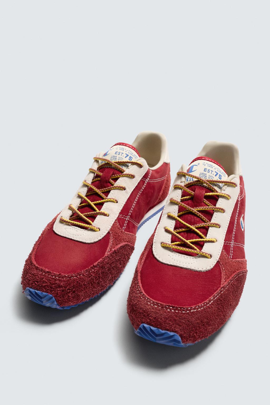 КОЖАНЫЕ КРОССОВКИ CHAMPION ® X ZARA