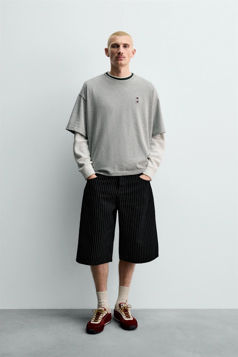 ФУТБОЛКА С ЛОГОТИПОМ CHAMPION ® X ZARA