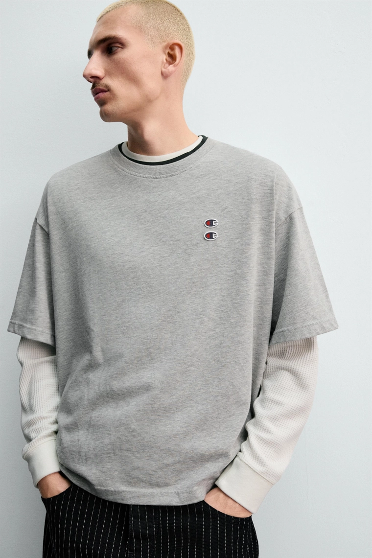 ФУТБОЛКА С ЛОГОТИПОМ CHAMPION ® X ZARA