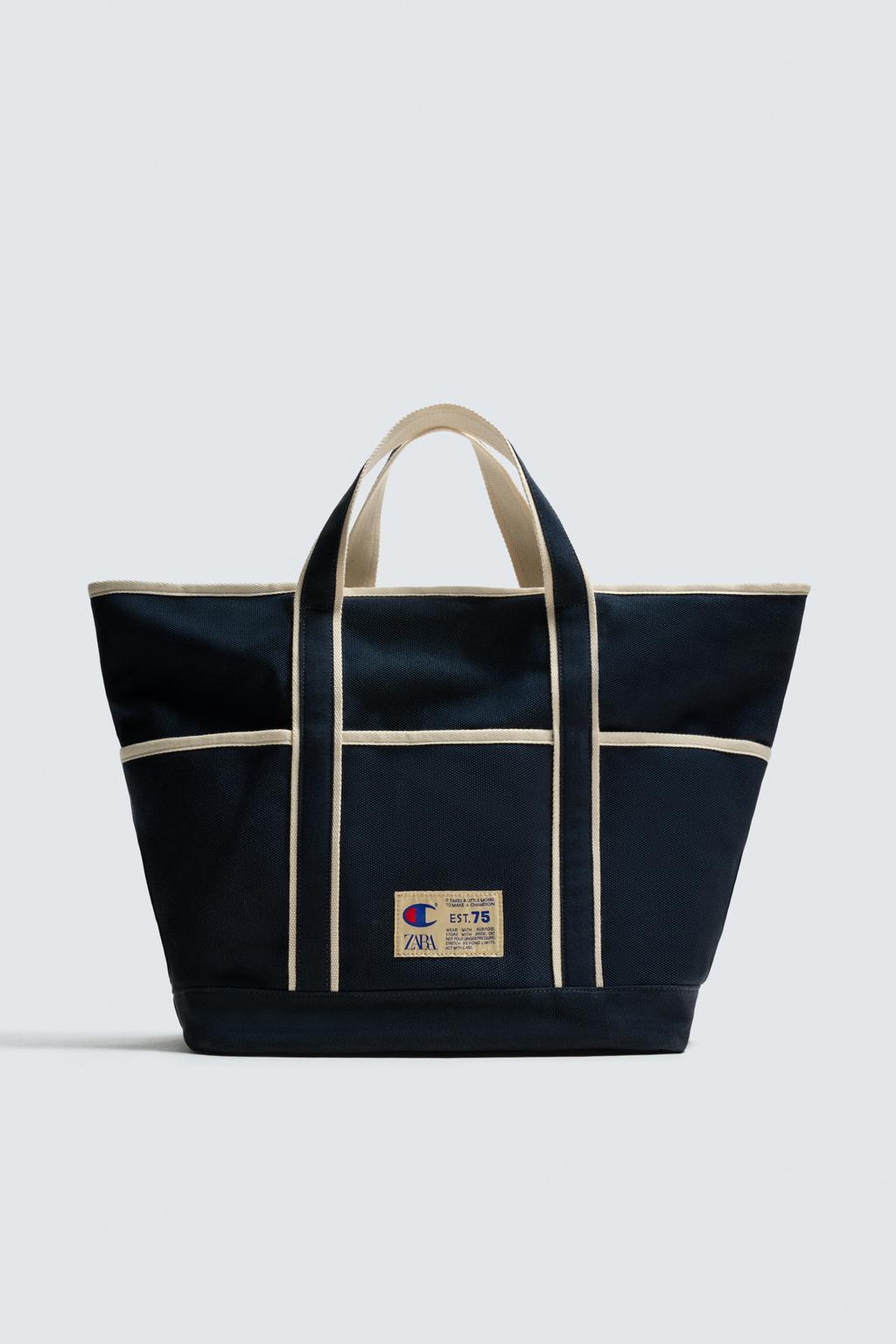 СУМКА-ШОПЕР ИЗ ТКАНИ CHAMPION ® X ZARA