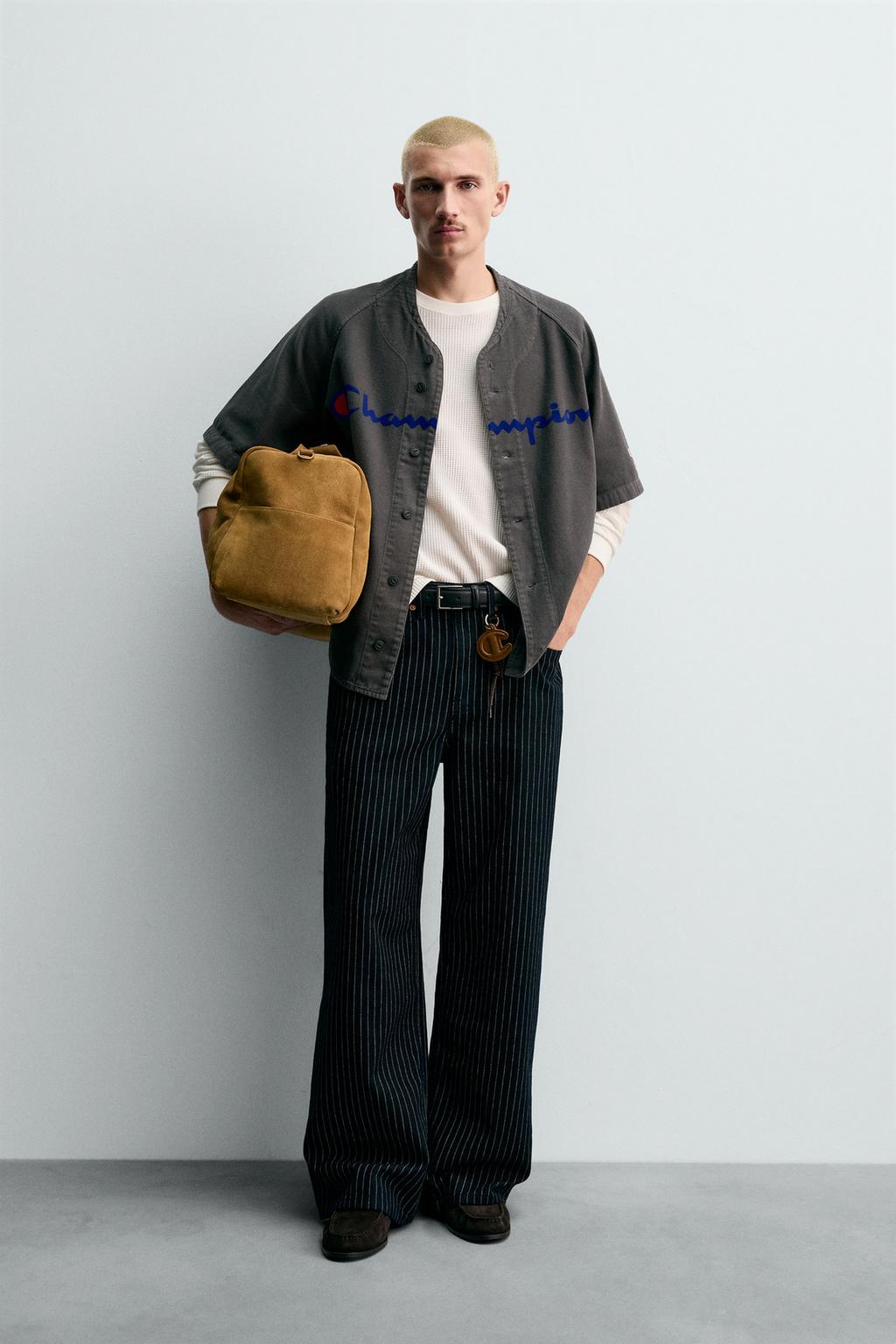 РУБАШКА BASEBALL С ПРИНТОМ CHAMPION ® X ZARA