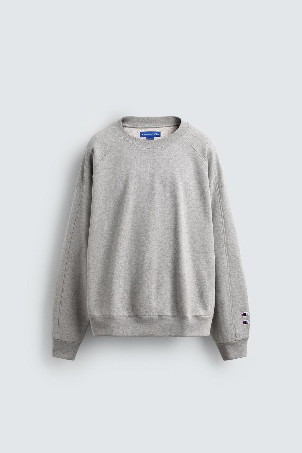 ТОЛСТОВКА CREWNECK С НАШИВКАМИ CHAMPION ® X ZARA