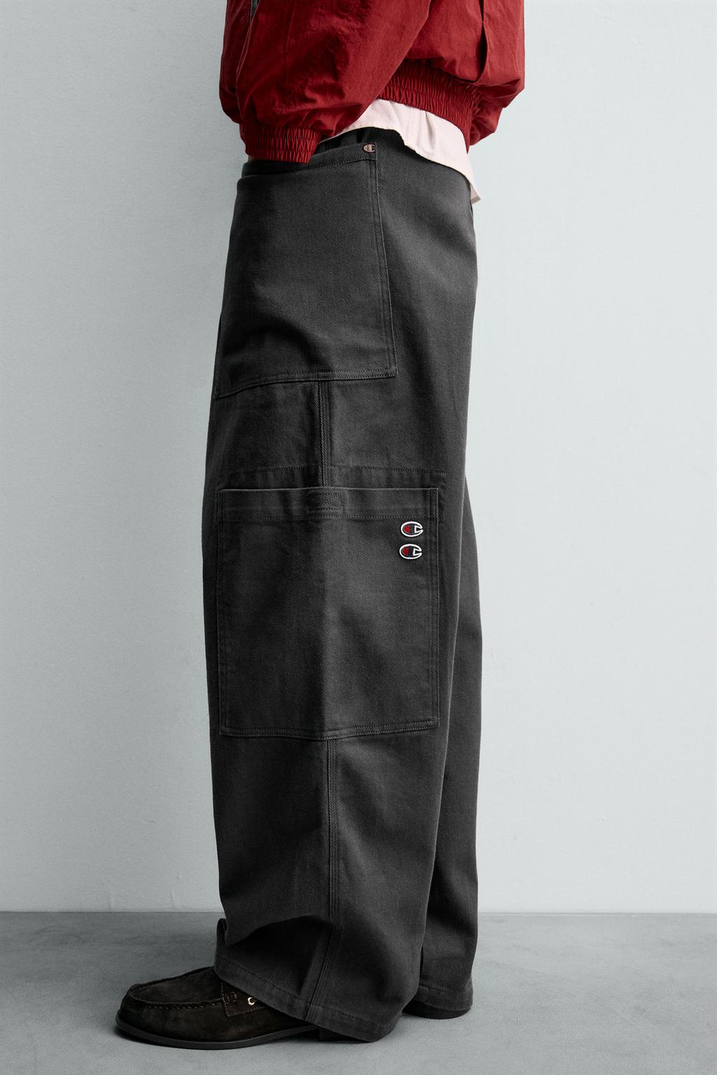 БРЮКИ КАРГО НА ШНУРКЕ CHAMPION ® X ZARA