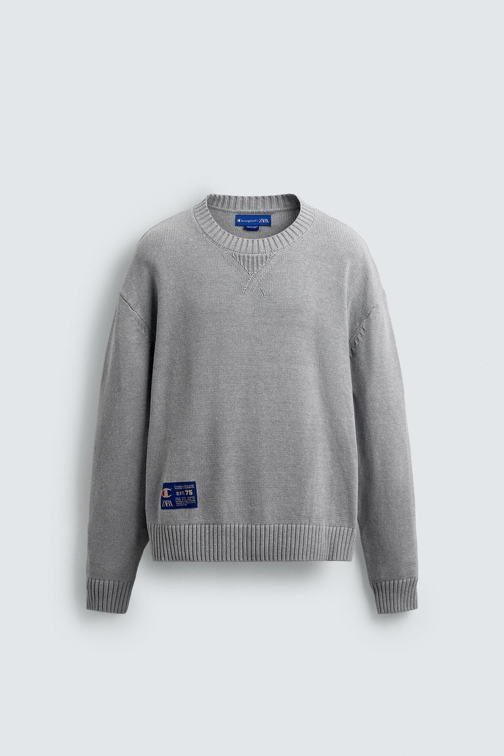 ДЖЕМПЕР В ПОЛОСКУ С ЛОГОТИПАМИ CHAMPION ® X ZARA