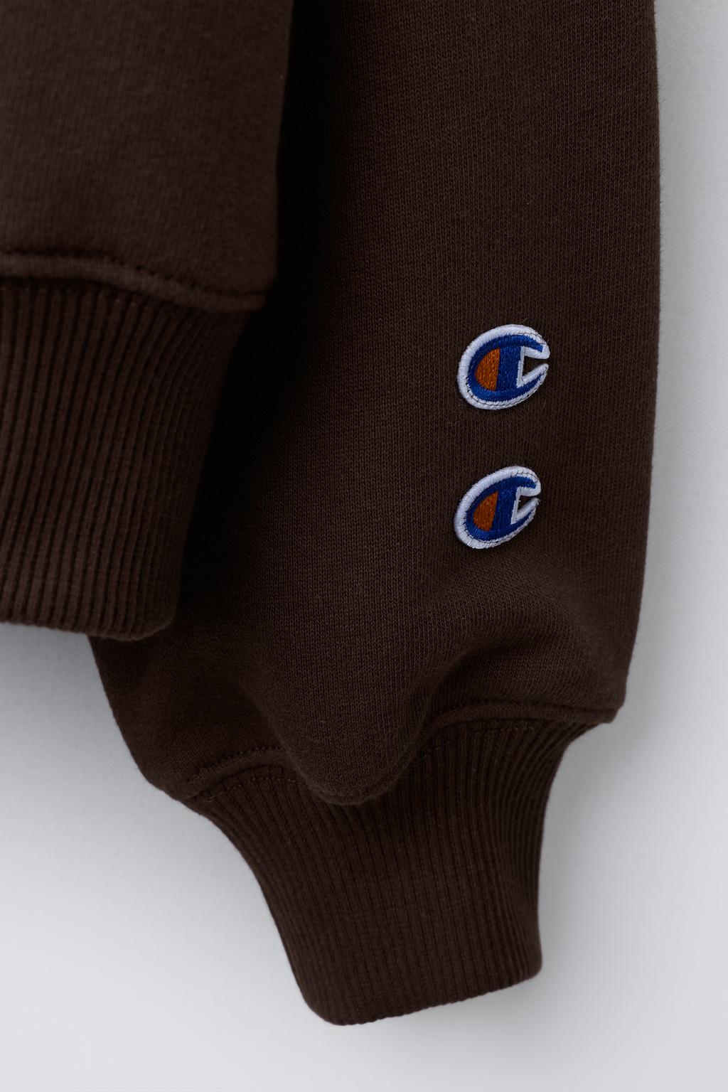 ТОЛСТОВКА С РЕЛЬЕФНОЙ НАДПИСЬЮ CHAMPION ® X ZARA