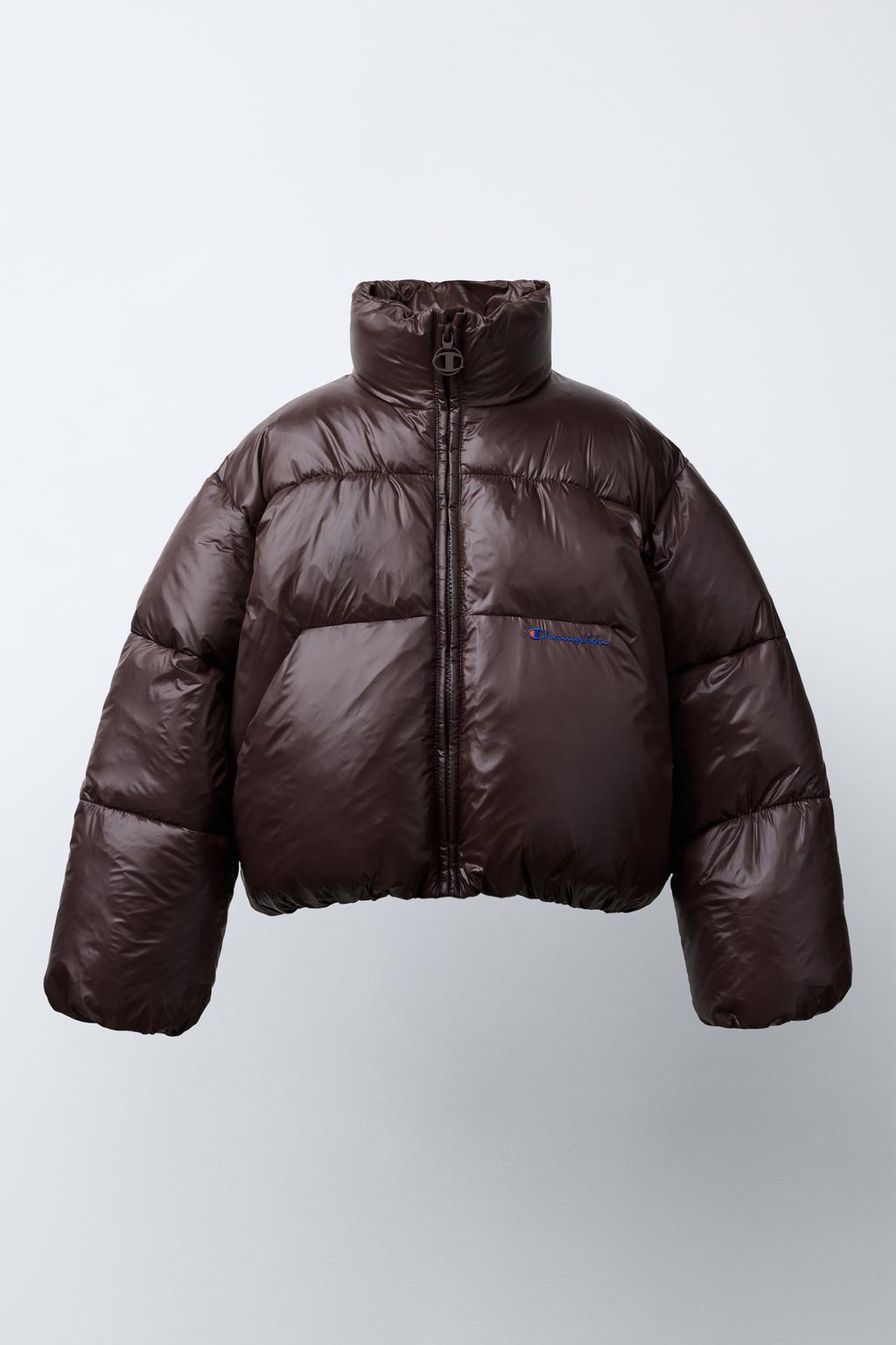 СТЕГАНАЯ КУРТКА С ВЫШИВКОЙ CHAMPION ® X ZARA