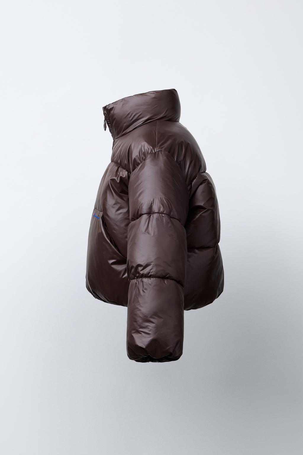 СТЕГАНАЯ КУРТКА С ВЫШИВКОЙ CHAMPION ® X ZARA